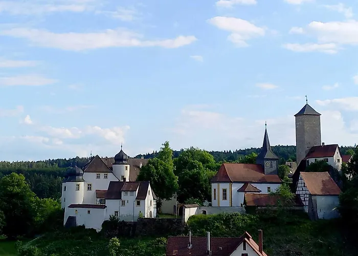 Daire Schlossblick Aufsess